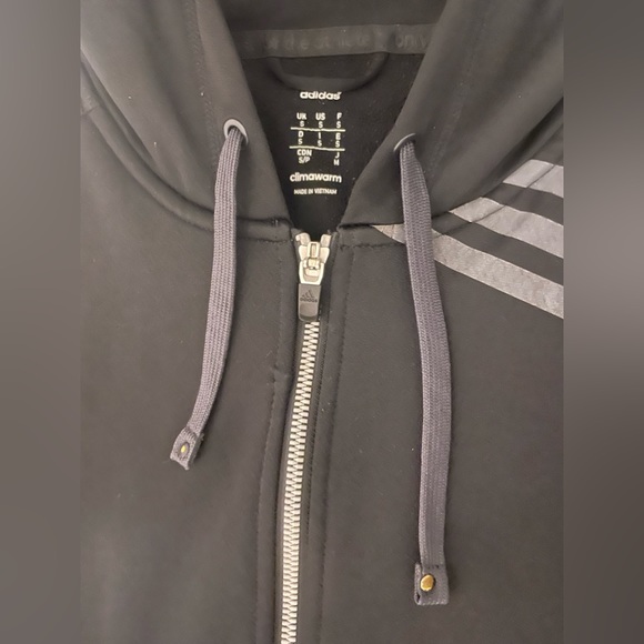 Adidas Men’s Climawarm Black Hoodie - Picture 5 of 7